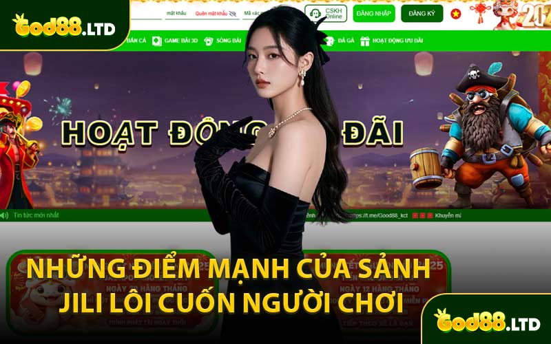 Những Điểm Mạnh Của Sảnh JILI Lôi Cuốn Người Chơi